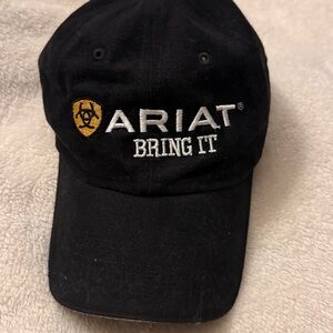 Ariat Bring it Black adjustable Hat shasta wear 1g